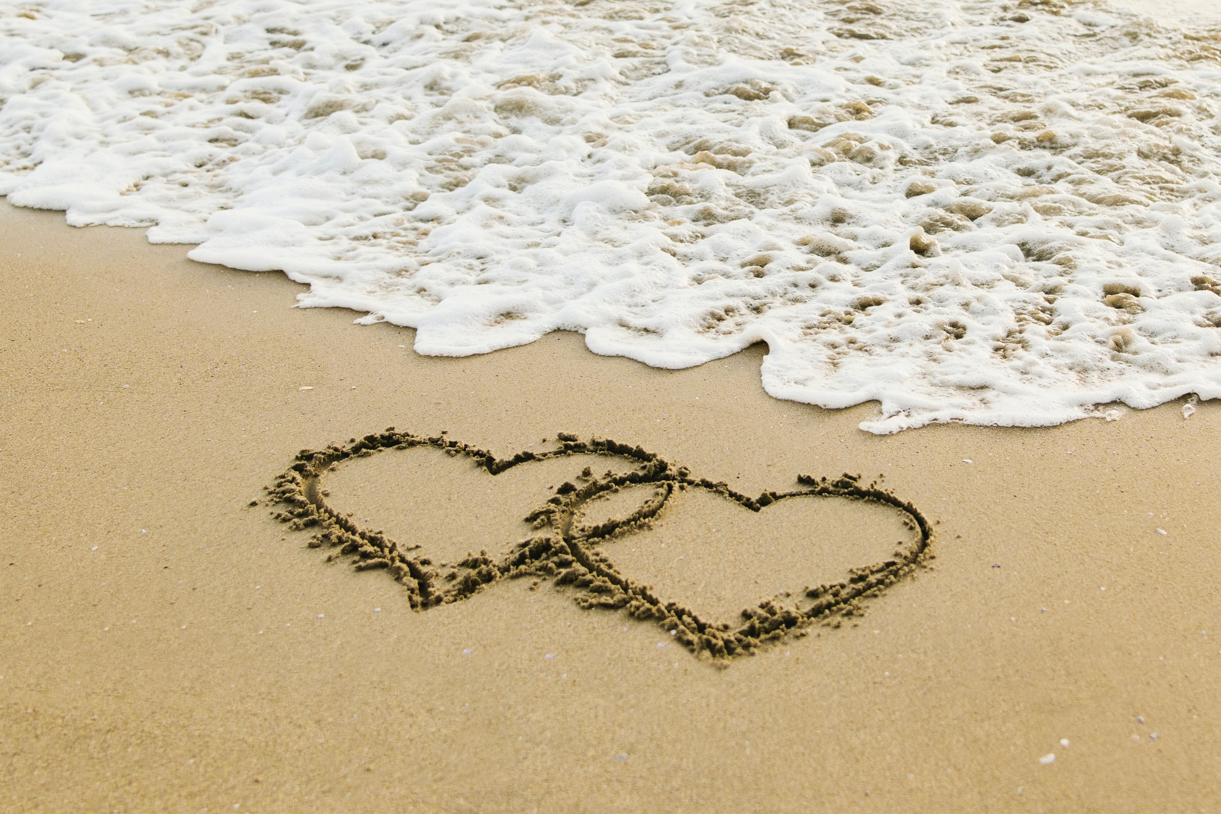 Sand hearts